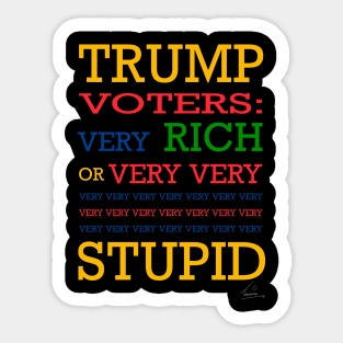 Trump Voters Sticker